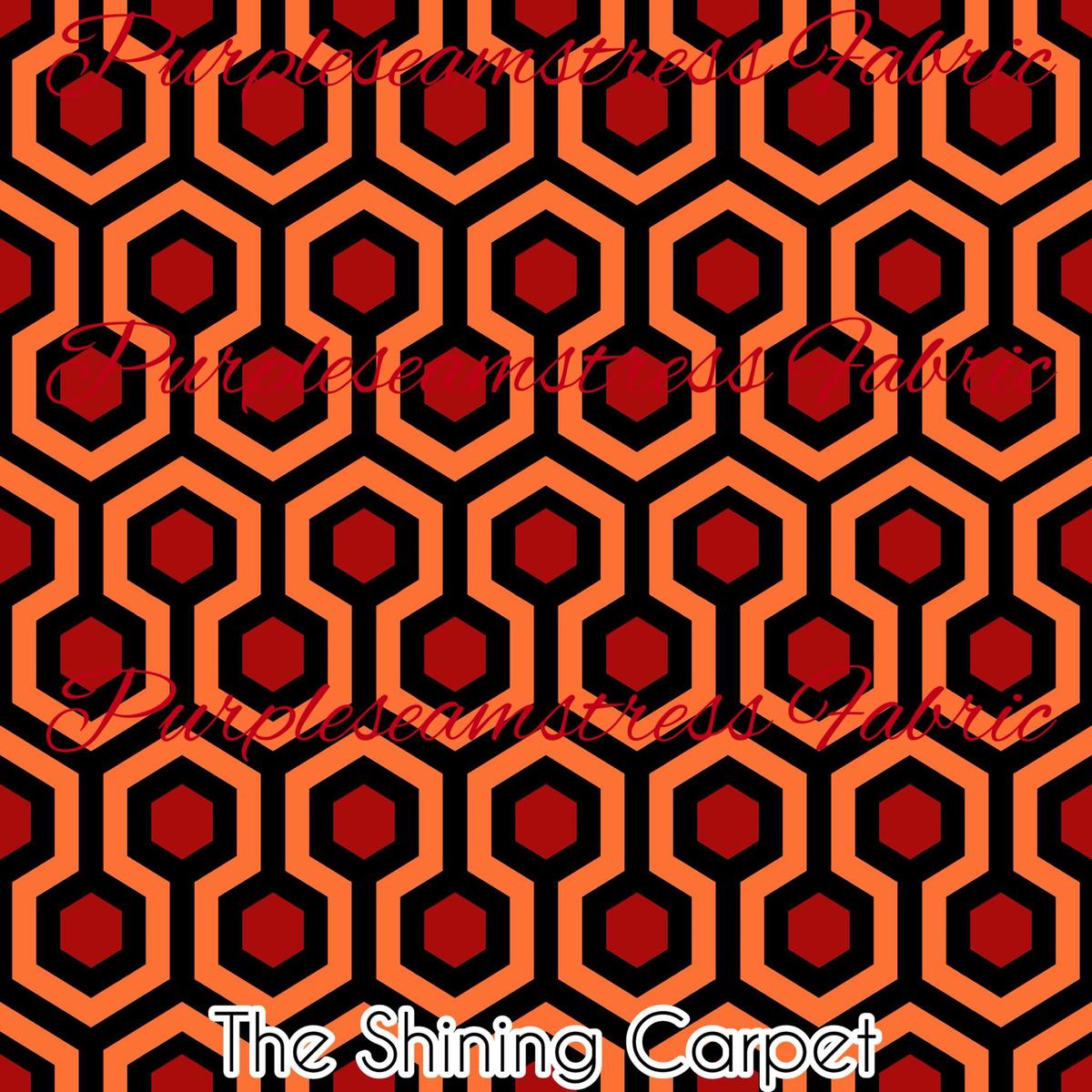 The Shining Carpet  Fabric