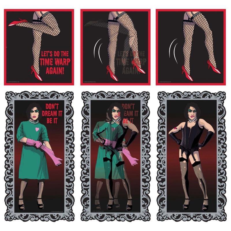 Rocky Horror Show Lenticular Signs, 2 Count