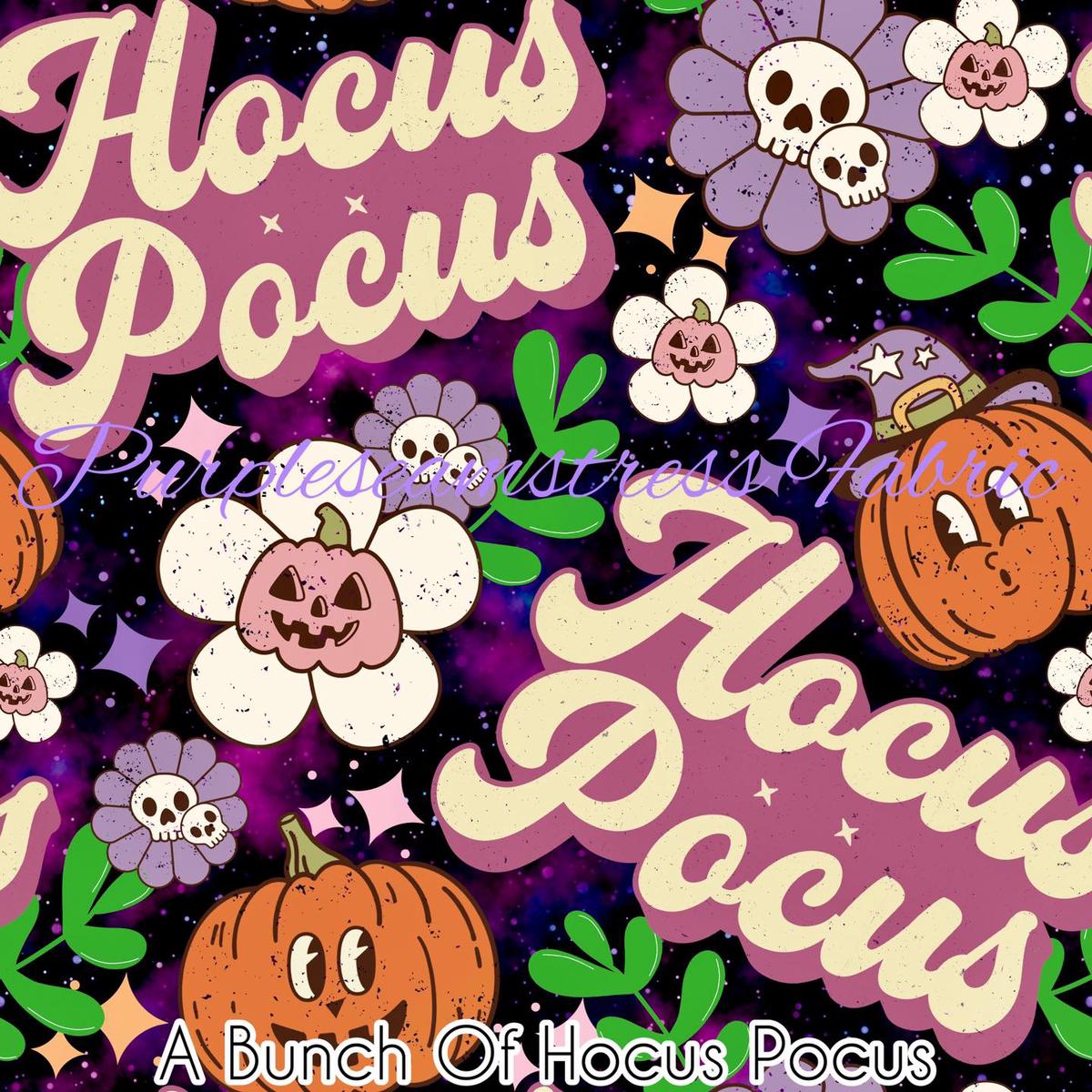 A Bunch of Hocus Pocus  Fabric