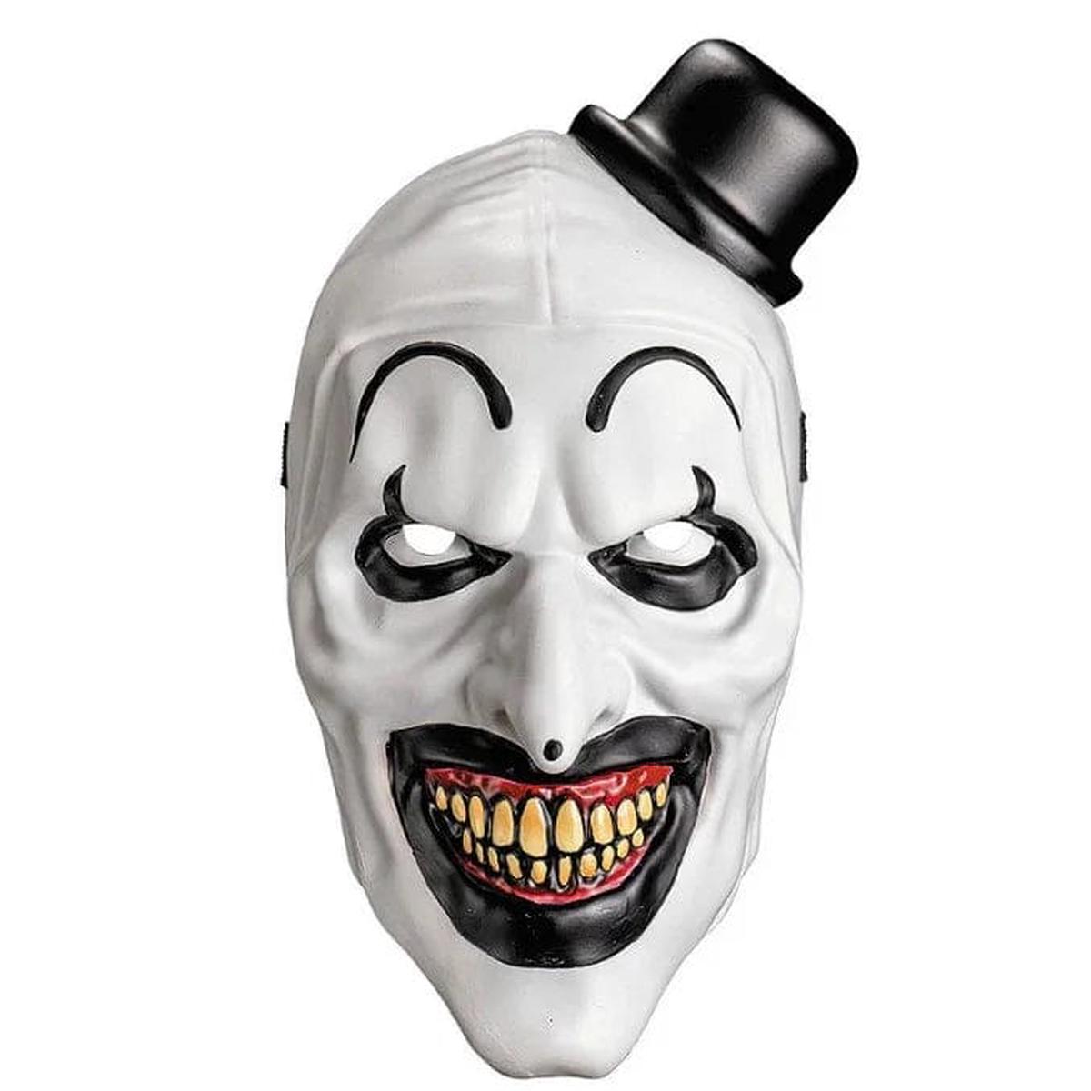 Adults Terrifier 2 Art The Clown Plastic Mask