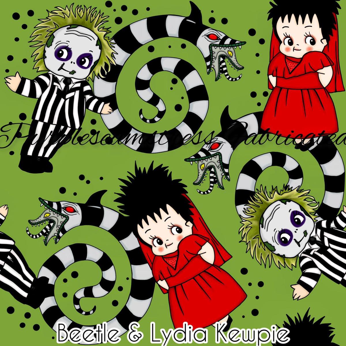 Beetle & Lydia Kewpie  Fabric