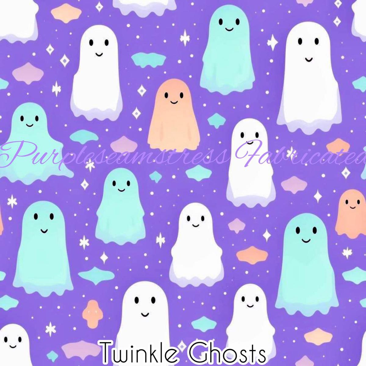 Twinkle Ghosts  Fabric
