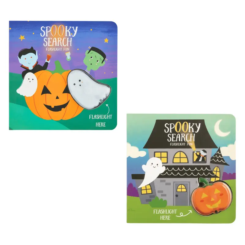 Spooky Search Flashlight Book - 2 Style Options
