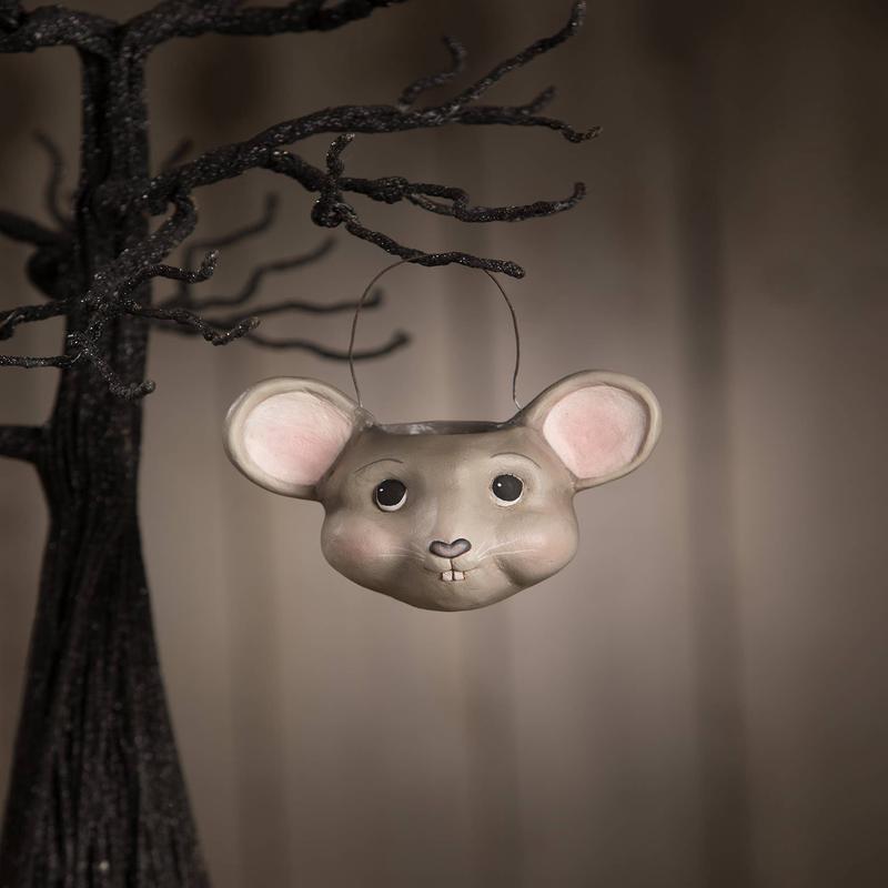 Bethany Lowe Designs - Mouse Bucket Ornament