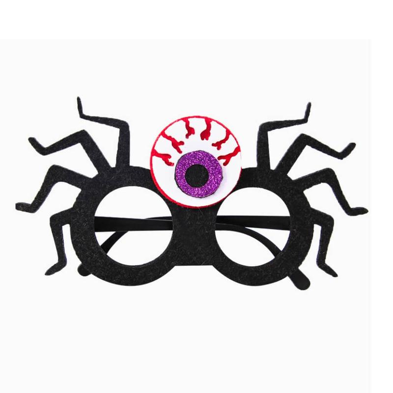 Red Vein Eyeball Spider Legs Paper Glasses
