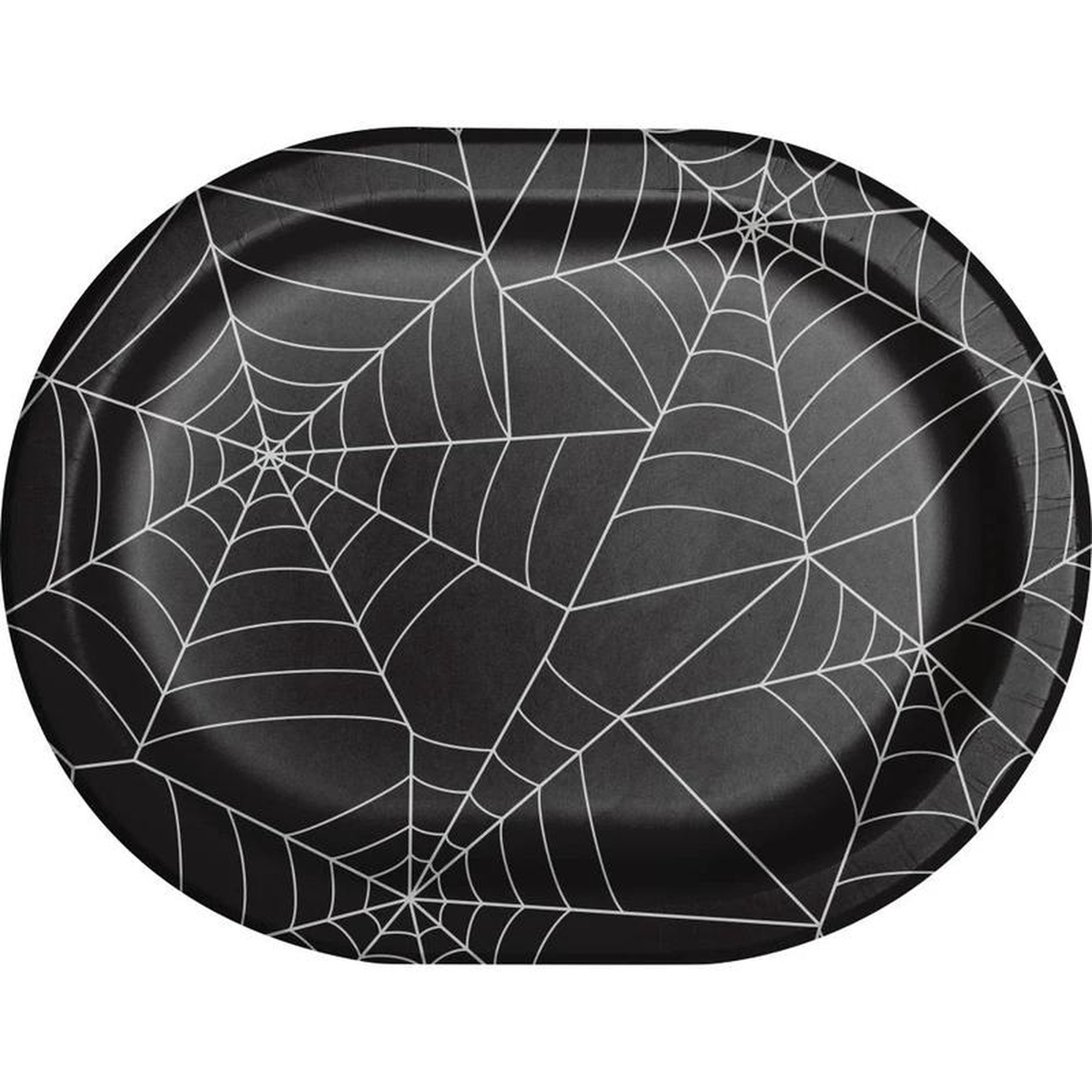 Spiderweb Oval Platter 8211 8ct