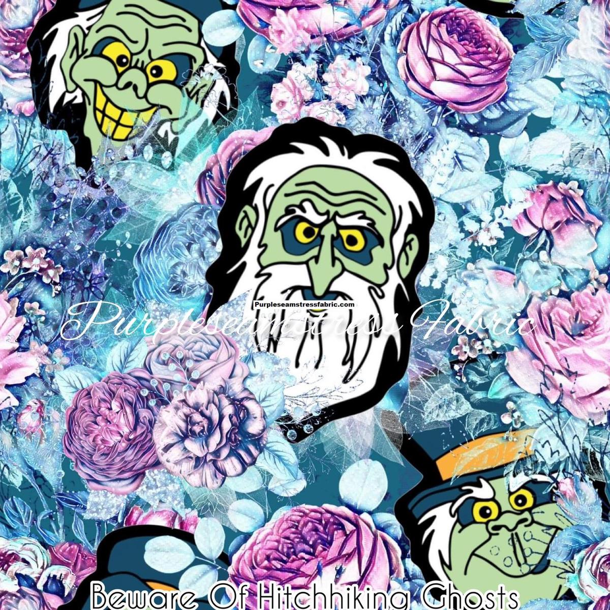 Beware Of Hitchhiking Ghosts  Fabric