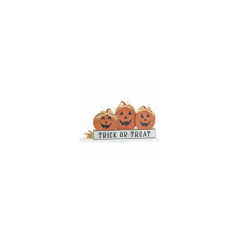 Shelf Sitter Reversible Pumpkins & Jack-o'-Lantern