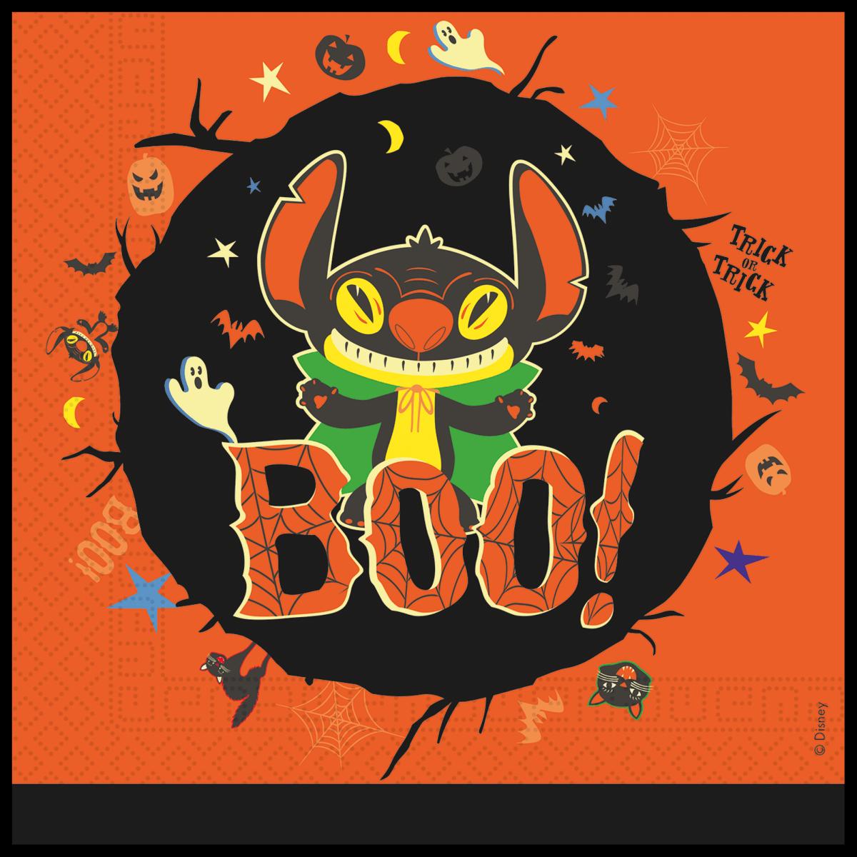 Stitch Servietter Halloween 2 lag 33cm 20stk