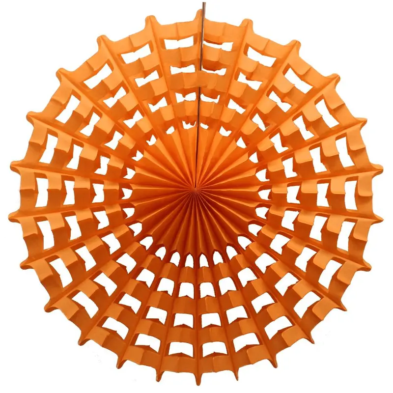 Tissue Paper Halloween Web Fan, 27