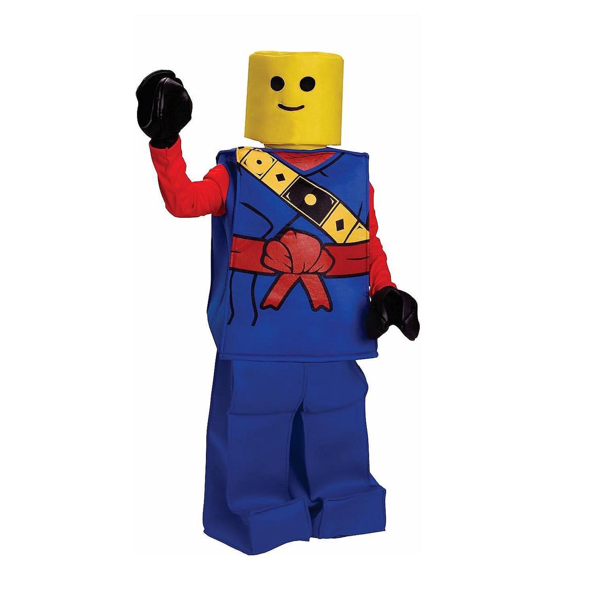 Toy Block Ninja Costume - Blue - Kids