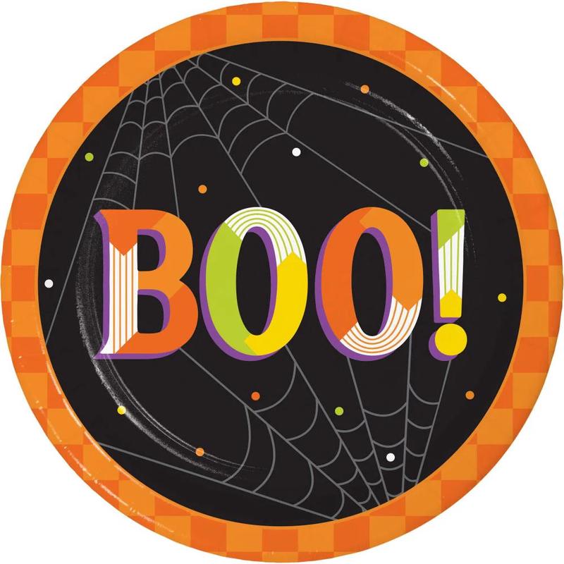 Retro Halloween - Dessert Plates 8ct