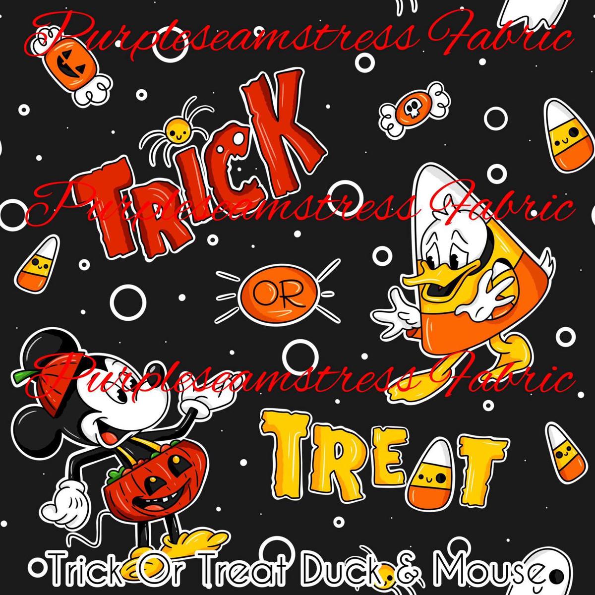 Trick Or Treat Duck & Mouse ...