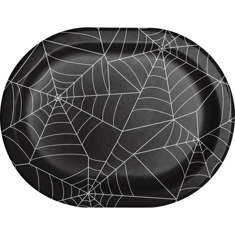 96/Case Bulk Halloween Oval Platter