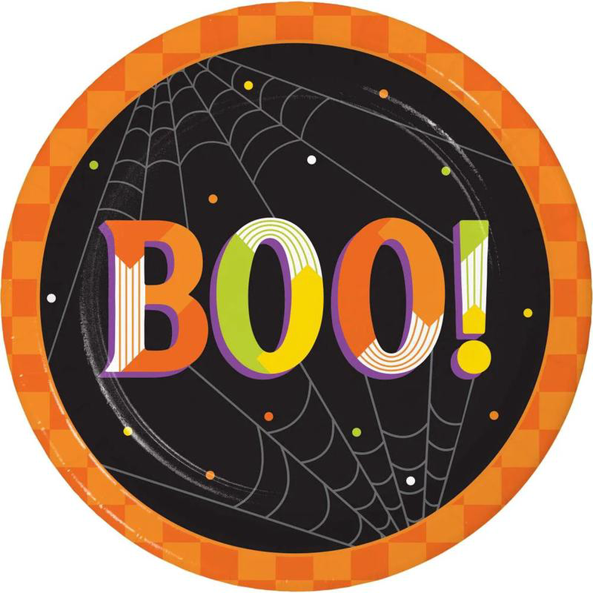 Retro Halloween 8211 Dessert Plates 8ct