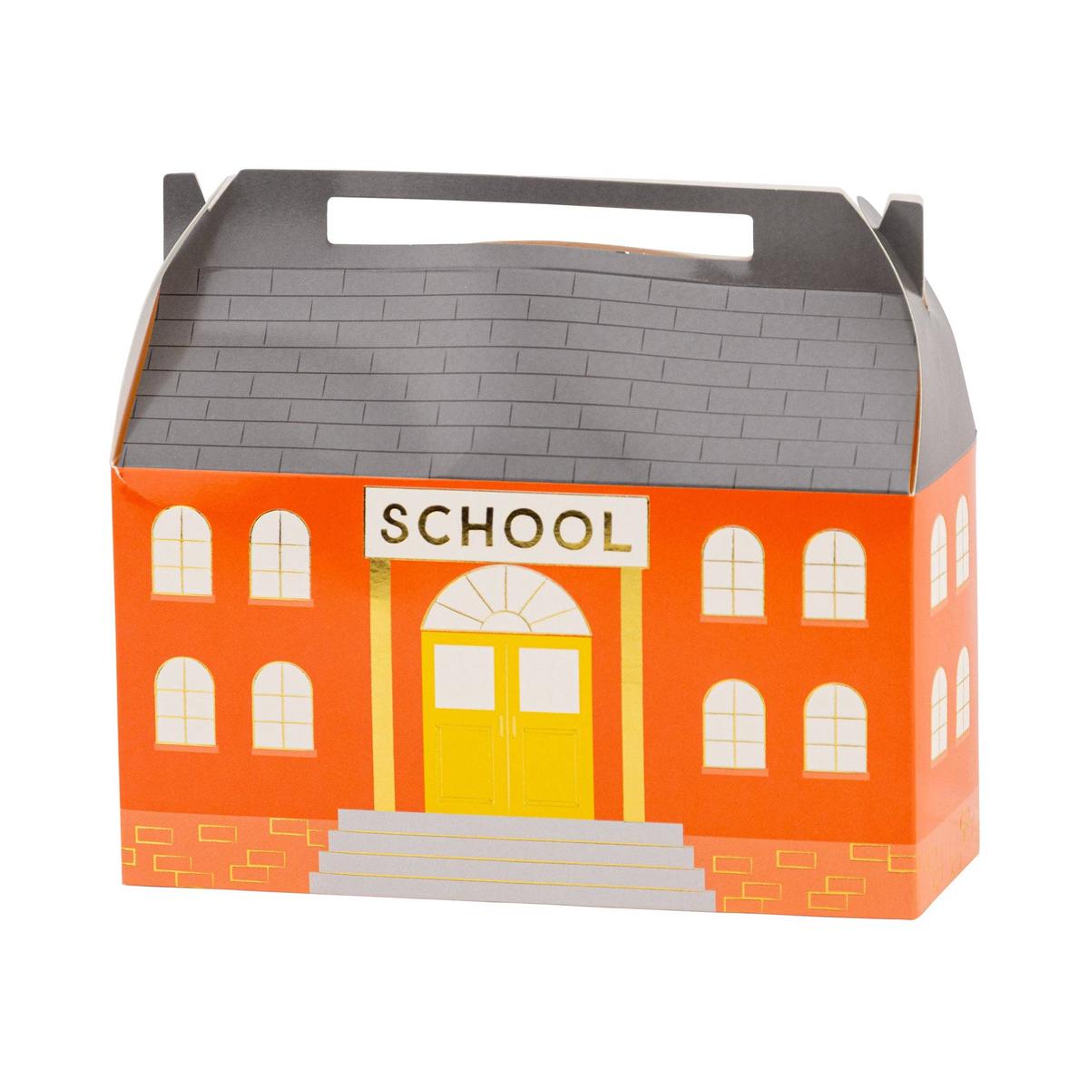 School House Halloween Treat Boxes