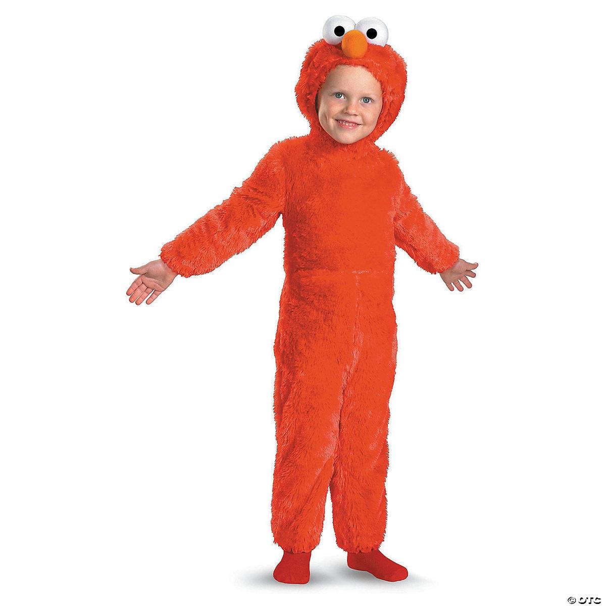 Toddler Sesame Street Elmo Costume - 3T-4T