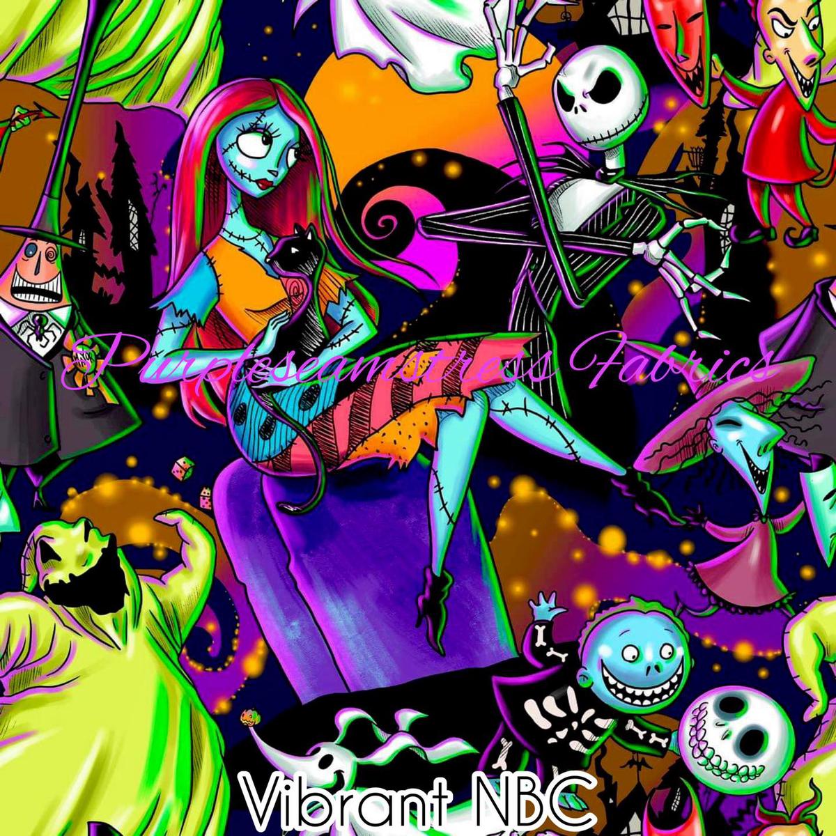 Vibrant NBC  Fabric
