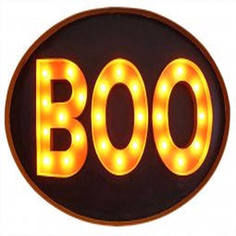 BOO MARQUEE SIGN by Bethany Lowe Designs