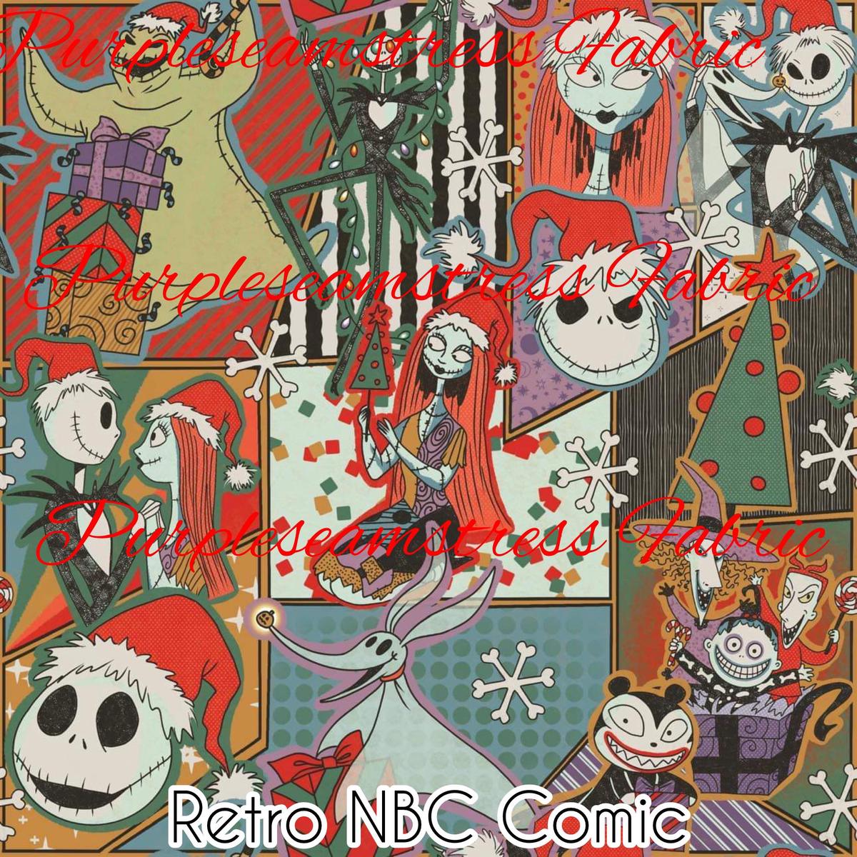 Retro NBC Comic  Fabric