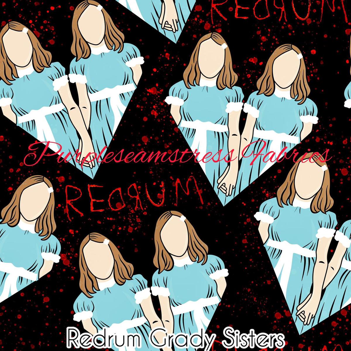 Redrum Grady Sisters  Fabric