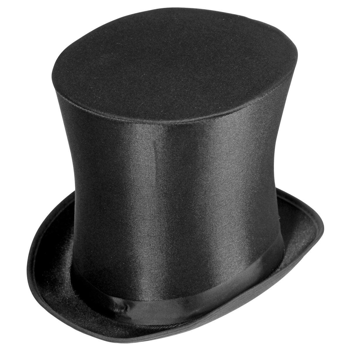 Sort hat hj satin