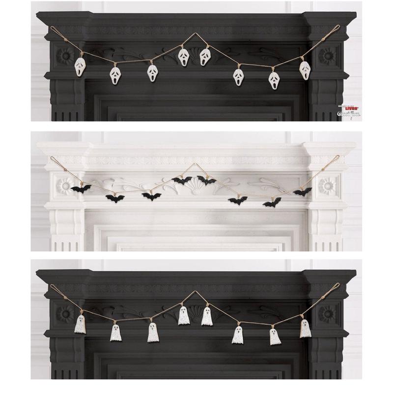 Beaded Halloween Garland, 72 Inches, Assortment, 1 Count