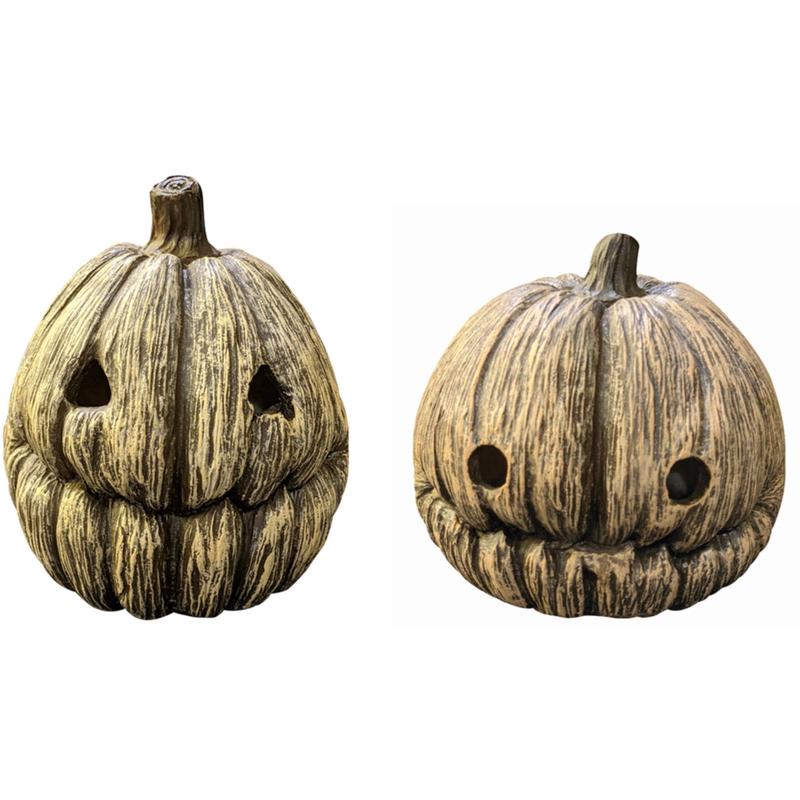 Resin Pumpkin Head Figurine