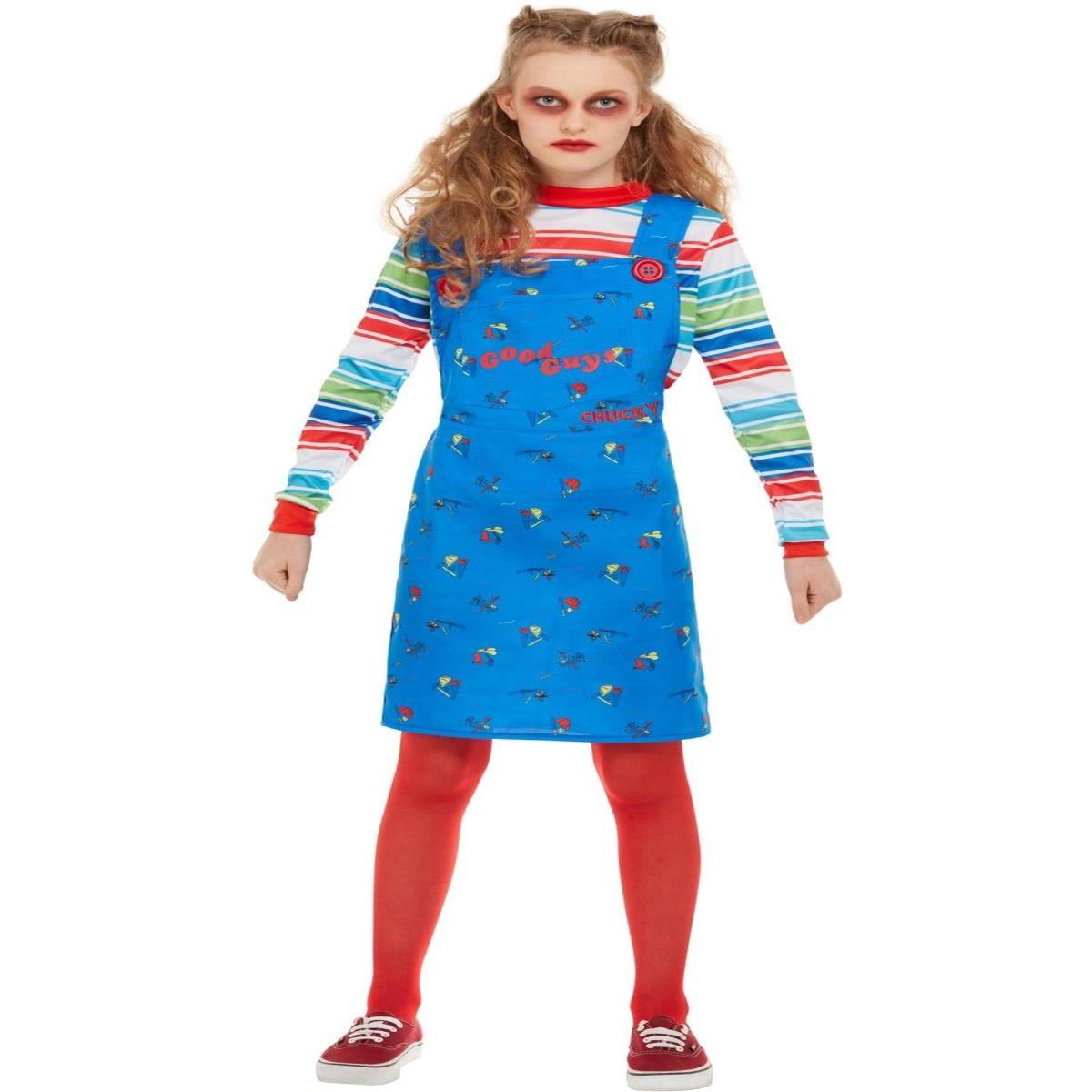 Chucky-kostume, bl, barn