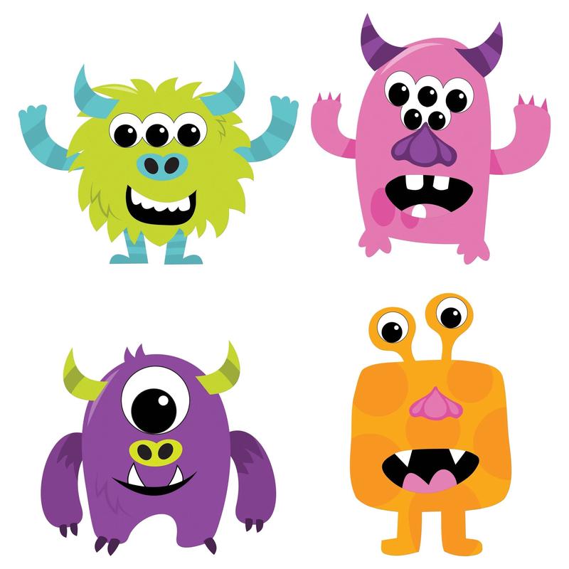 Create Your Own Monster Craft Kit 4ct