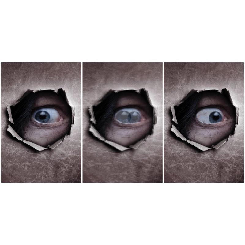 Creepy Carnival Eyes On You Lenticular Poster, 18 x 12 Inches, 1 Count
