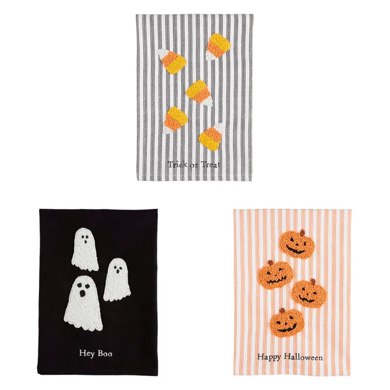 Beaded Icon Halloween Towel - 3 Style Options