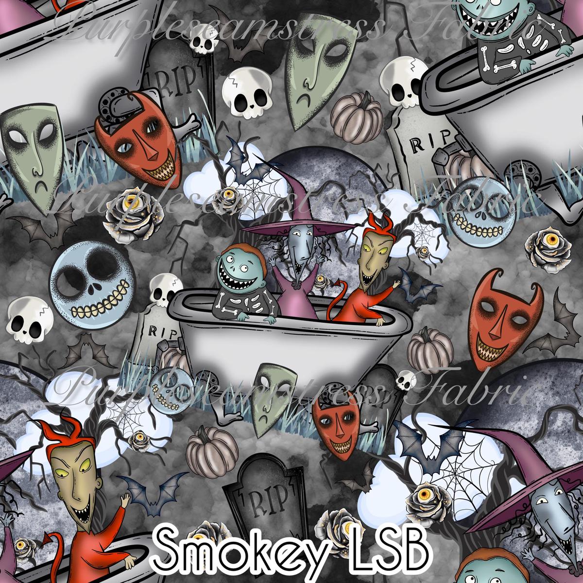 Smokey LSB  Fabric