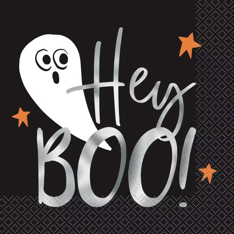 Bat & Boos Halloween Luncheon Napkins 16pk