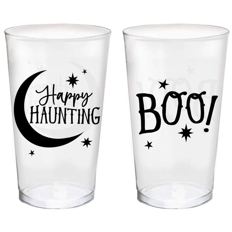 Classic Black&White Printed Tumblers, Assortment, 1 count