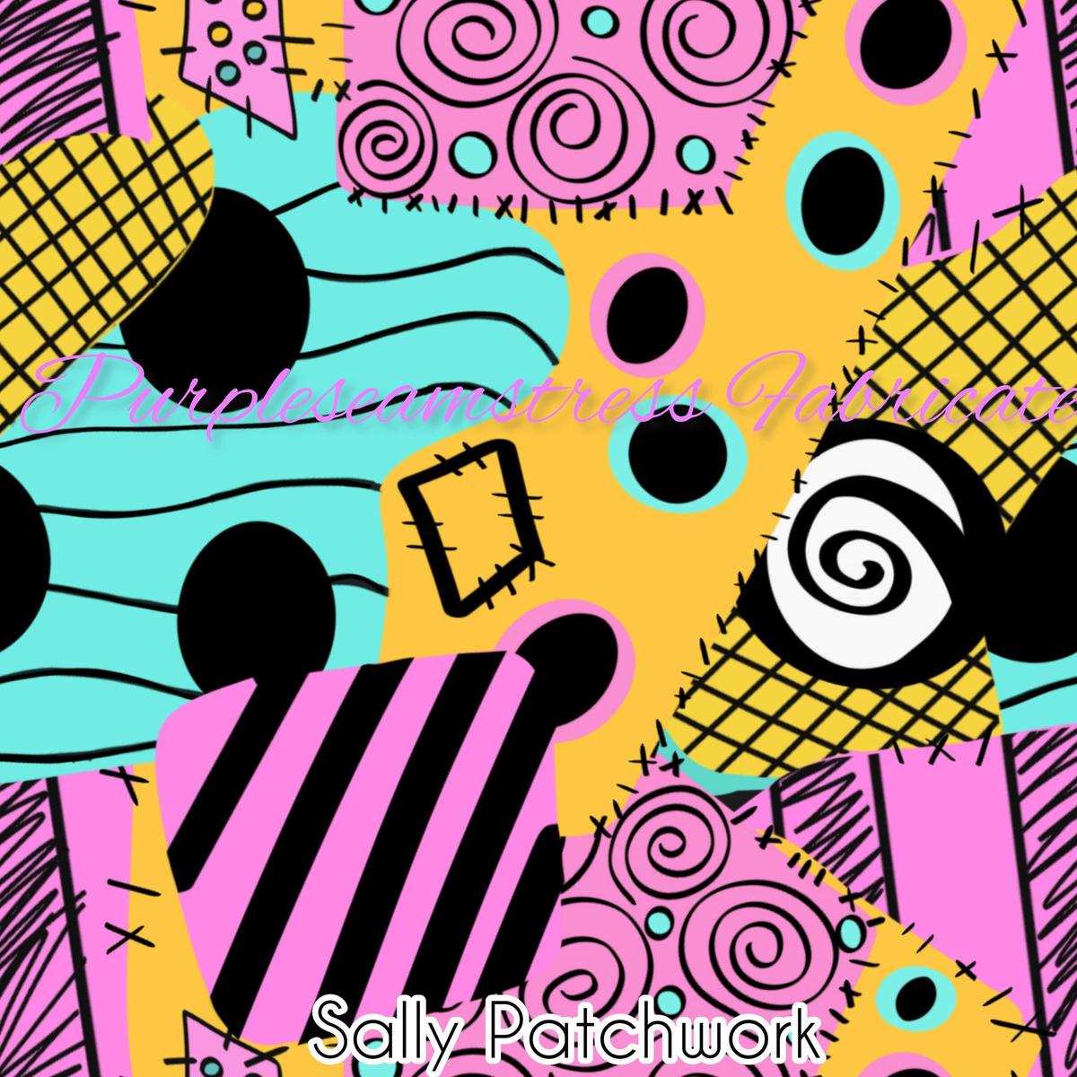 Sally Patchwork  Fabric