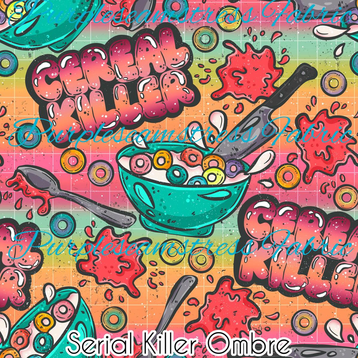 Serial Killer Ombre  Fabric