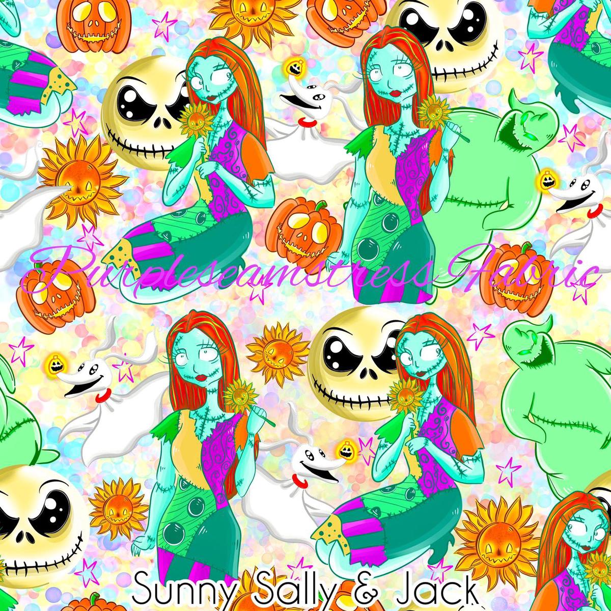 Sunny Sally & Jack  Fabric