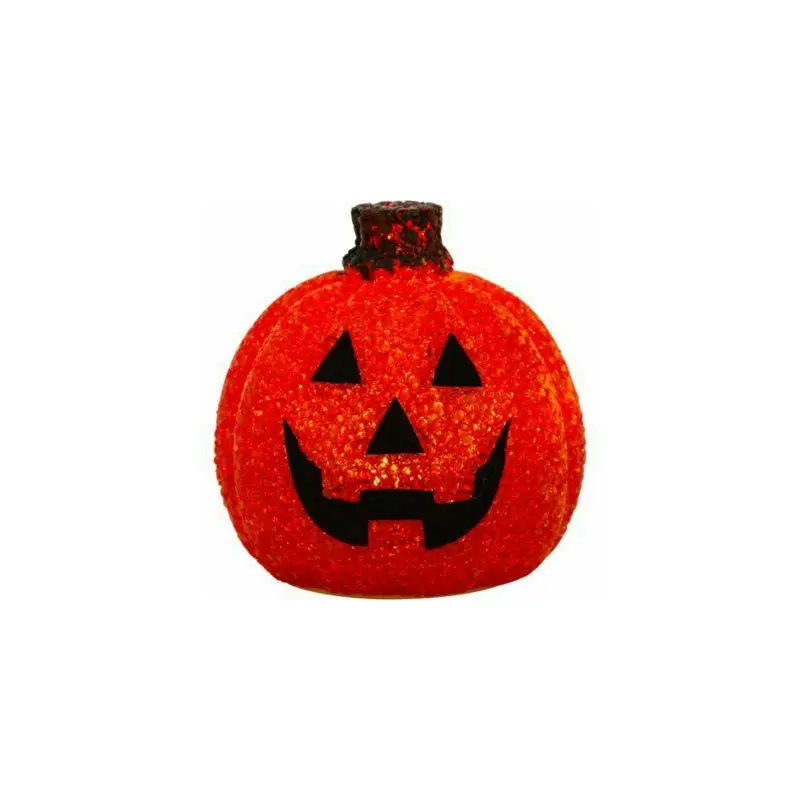 Light-up Sparkling Jack-o'-Lantern