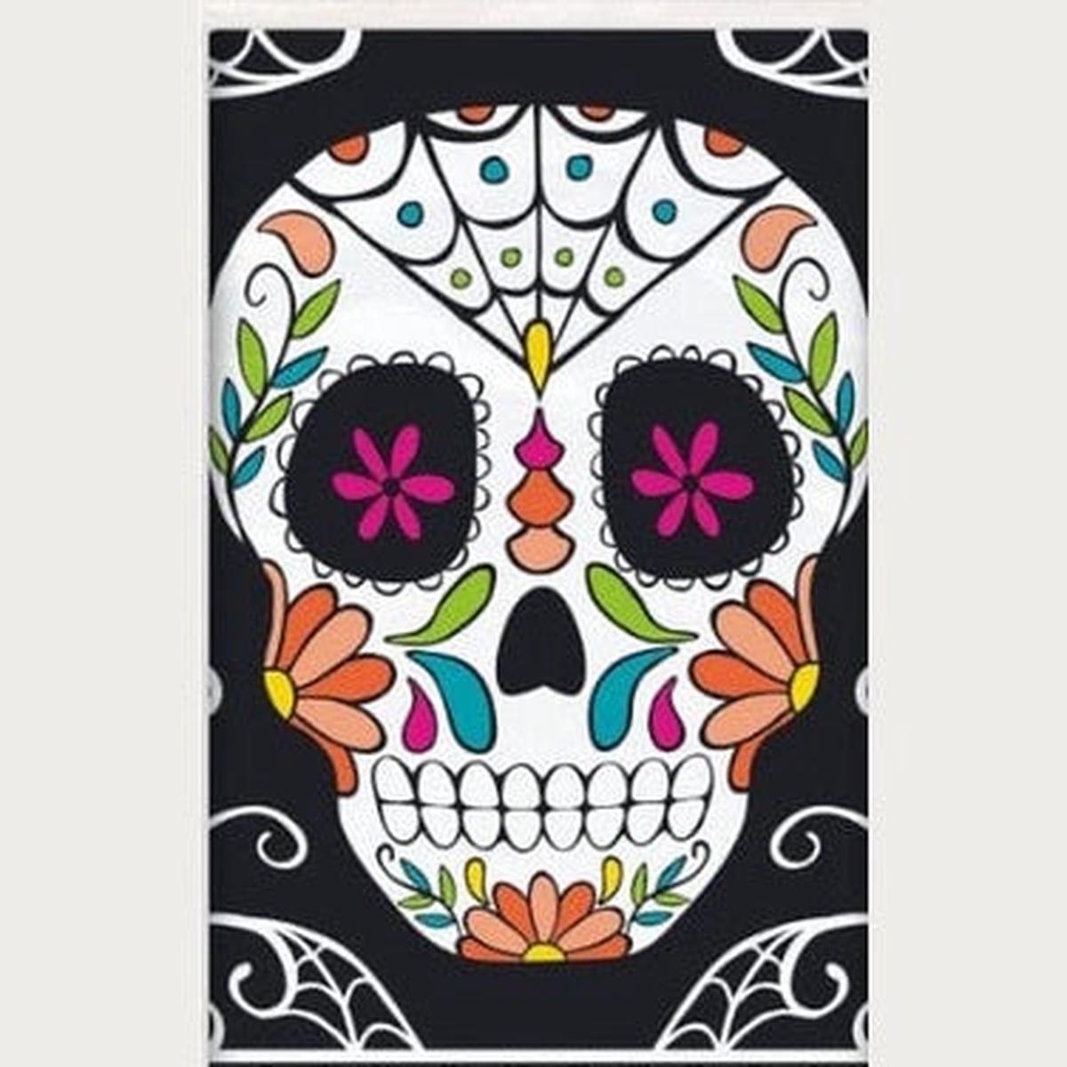 Skull Day Of The Dead Tablcover