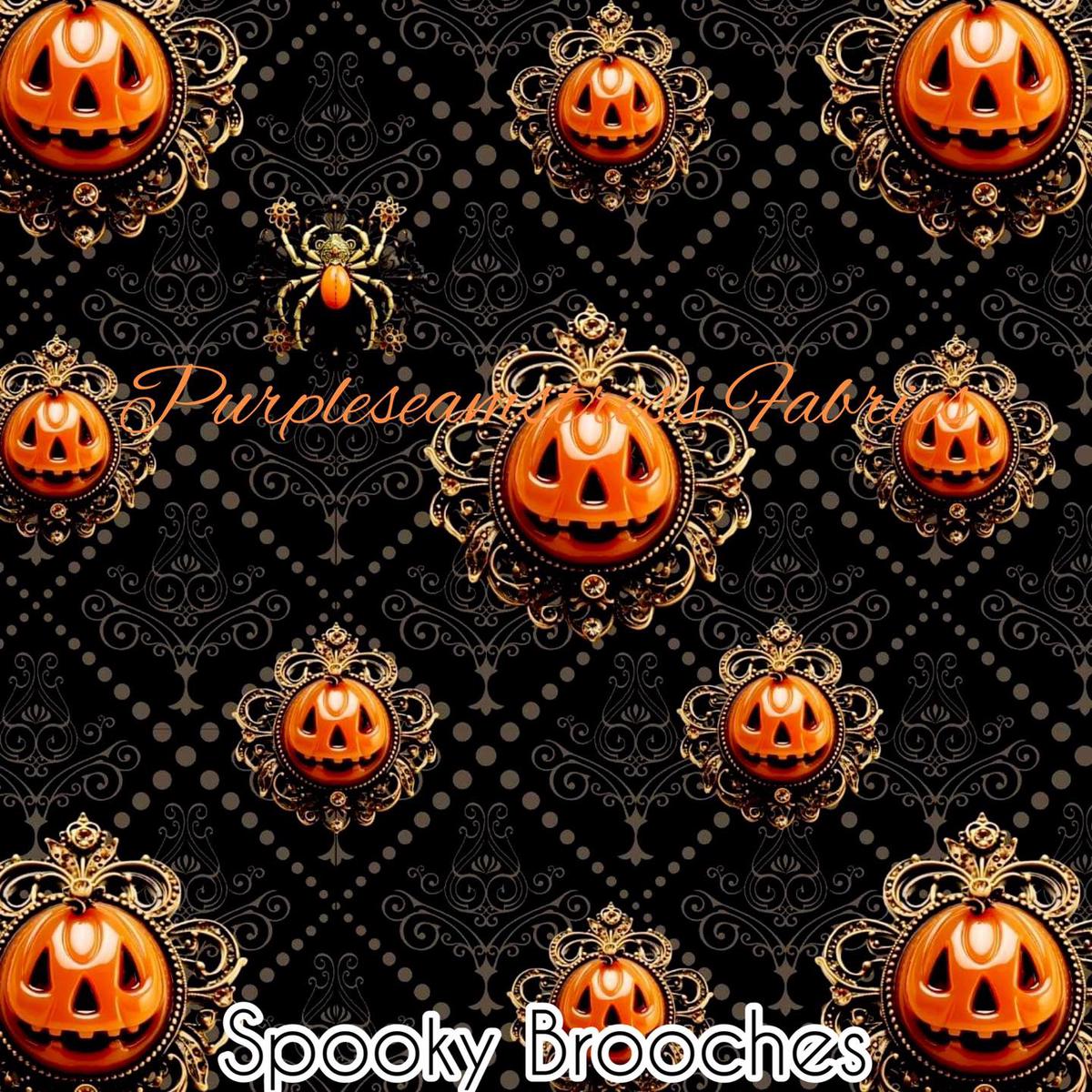 Spooky Brooches  Fabric