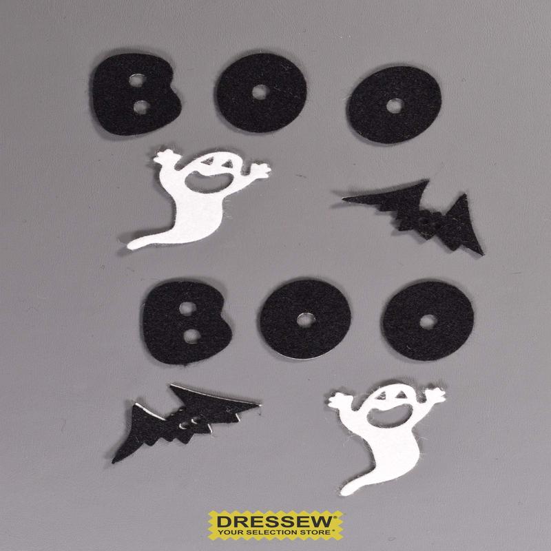 Stick-On Felt Boo