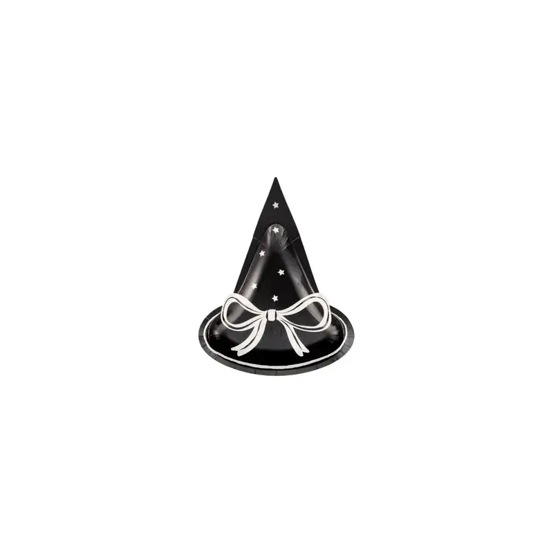 Witch Hat Shaped Paper Plate